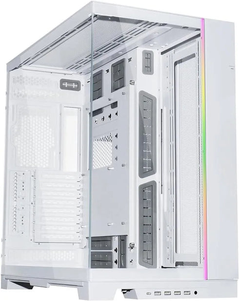 Lian Li O11 Dynamic EVO XL ATX Full Tower Gaming Case White (No Fans Included) - Anigma